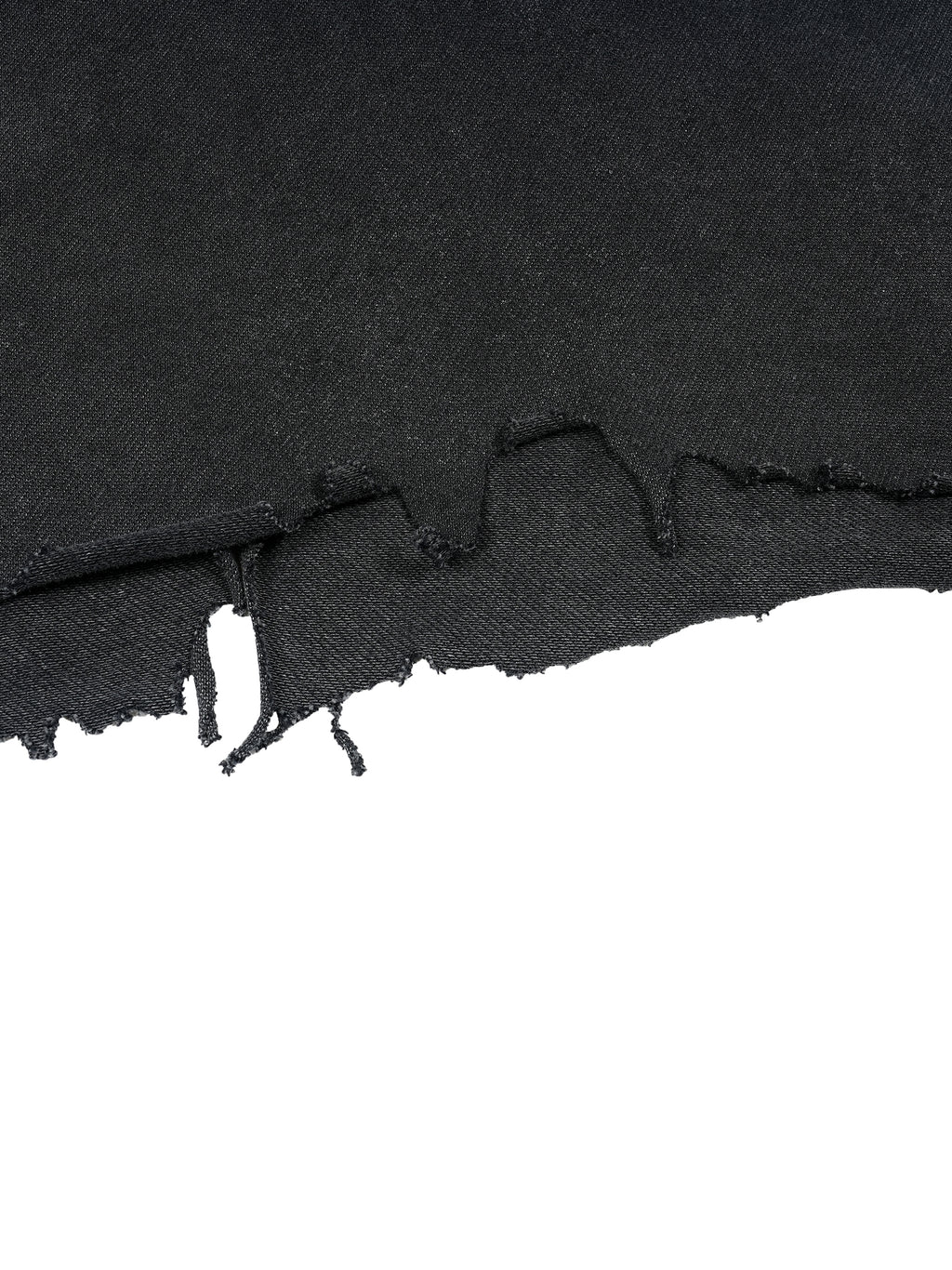 Vintage Wash Boxy Distressed Hem T-Shirt